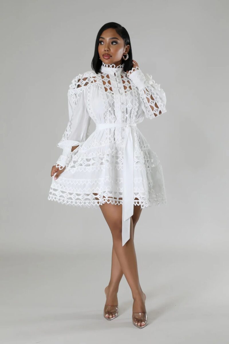 Knit Baby Doll Dress