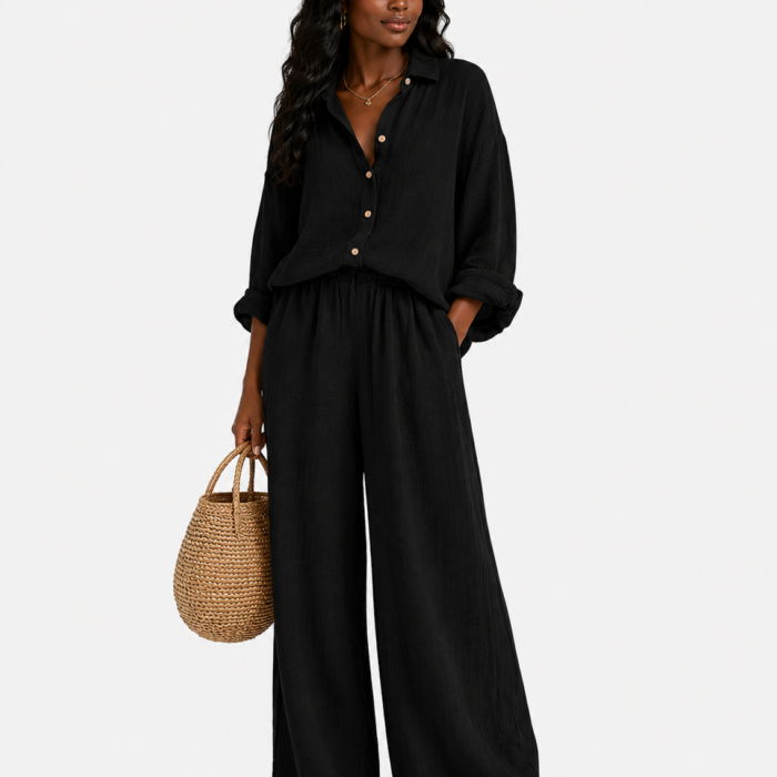 Comfy Long Sleeve Cotton Set