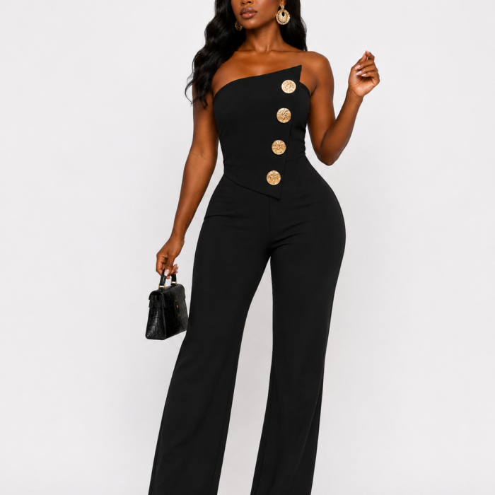 Off Shoulder Jumpsuit